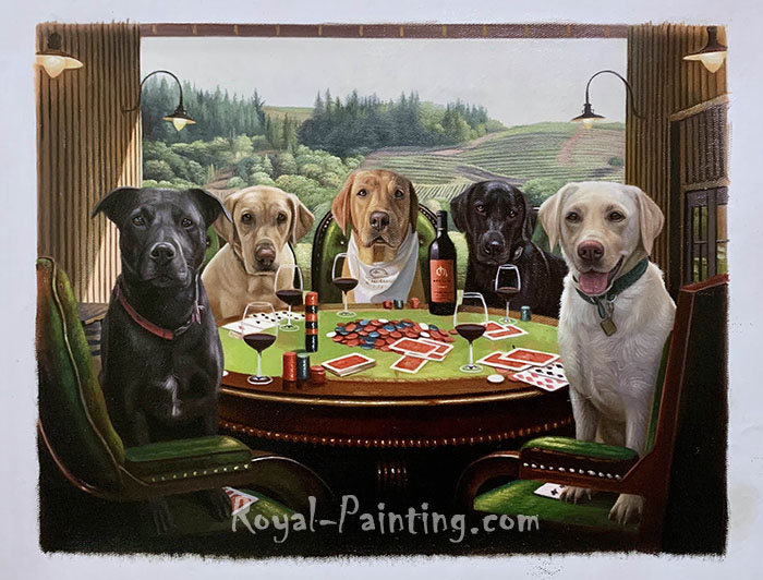 Customized Oil Painting For Pet